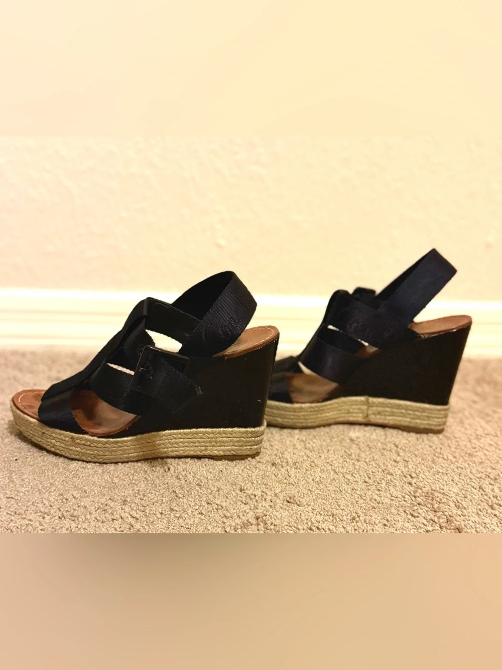 Coach espadrille wedges